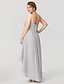 cheap Prom Dresses-A-Line Minimalist Elegant High Low Quinceanera Prom Dress Sweetheart Neckline Sleeveless Asymmetrical Chiffon with Ruched Beading 2021