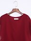 cheap Women&#039;s Blouses &amp; Shirts-Women&#039;s Plus Size Butterfly Sleeves Cotton Blouse - Solid Colored / Summer