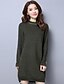 cheap Women&#039;s Sweaters-Women&#039;s Long Sleeve Cotton Long Pullover - Solid Colored / Fall