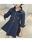 cheap Dresses-Girls&#039; Short Sleeves Solid Colored 3D Printed Graphic Dresses Cartoon Floral Dress