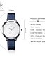 economico Orologi al quarzo-SK Per donna Orologio sportivo Orologio da polso Quarzo Di similpelle trapuntata Blu marina 30 m Resistente agli urti Fantastico Analogico Casual Elegante minimalista - Navy / Bianco Due anni Durata