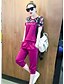 ieftine Costume din Două Piese-Pentru femei Bumbac Activ Tricou - Floral, Pantaloni / Vară