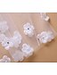 cheap Wedding Veils-Two-tier Cut Edge Wedding Veil Fingertip Veils with Rhinestone Tulle / Oval