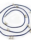 abordables Cinturones de mujer-Mujer Metálico Brillante, Perla Artificial / Brillante / Legierung Cadena - Cinturón Vestido Un Color / Poliuretano