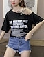 cheap Women&#039;s T-shirts-Women&#039;s Going out Daily Sexy Summer Fall T-shirt