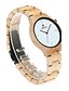 cheap Luxury Watches-Men&#039;s Wood Watch Japanese Quartz Wooden Wood Band Luxury Elegant Brown Ivory