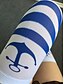 cheap Socks &amp; Tights-Women&#039;s Hosiery Thin Stockings Striped 1set Blue