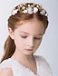 cheap Kids&#039; Accessories-Girls Hair Accessories,All Seasons Alloy Gold