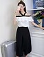 cheap Women&#039;s Two Piece Sets-Women&#039;s Casual Casual Summer Blouse Skirt Suits