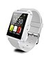 abordables Montres Tendance-Homme Femme Smart Watch Montre Tendance Numérique Etanche Caoutchouc Bande Noir Blanc Rouge