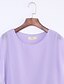 cheap Women&#039;s Blouses &amp; Shirts-Women&#039;s Plus Size Butterfly Sleeves Cotton Blouse - Solid Colored / Summer