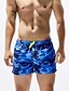 זול מכנסיים קצרים מודפסים-בגדי ריקוד גברים דפוס להסוות ספורטיבי ירוק צבא כחול ים / חלק 1 / קיץ / חלק 1