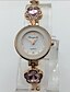 voordelige Quartz horloges-Dames Modieus horloge Armbandhorloge Kwarts Legering Band Glitter Vrijetijdsschoenen Goud Rose