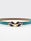 cheap Women&#039;s Belt-Women&#039;s Buckle Alloy Belt Solid Colored / PU