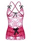 cheap Women&#039;s Sexy Lingerie-Women&#039;s Sexy Babydoll &amp; Slips Nightwear Jacquard