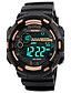 cheap Sport Watches-SKMEI Men&#039;s Sport Watch Military Watch Digital Digital Fashion Water Resistant / Waterproof Alarm Calendar / date / day / Two Years / Quilted PU Leather / Japanese