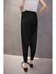 cheap Women&#039;s Pants-Women&#039;s Simple / Street chic Skinny / Harem / Wide Leg Pants - Solid Colored Pleated / Chiffon / Summer / Going out