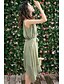 cheap Women&#039;s Dresses-Women&#039;s Casual / Daily Asymmetrical Chiffon Dress - Solid Colored Summer Light Green