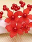 cheap Kids&#039; Accessories-Girls Hair Accessories,All Seasons Alloy White Red