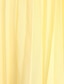 levne Šaty pro slavnostní příležitosti-A-Linie Pod rameny Ke kolenům Šifón Šaty s Křížení / Sklady podle TS Couture®
