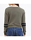 cheap Women&#039;s Hoodies &amp; Sweatshirts-Women&#039;s Fashion Cotton Sweatshirt - Solid Colored, Chiffon / Fall / Winter