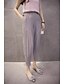 cheap Women&#039;s Pants-Women&#039;s Simple / Street chic Skinny / Harem / Wide Leg Pants - Solid Colored Pleated / Chiffon / Summer / Going out