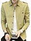 cheap Men&#039;s Shirts-Men&#039;s Work Vintage / Casual / Street chic Plus Size Cotton Shirt - Solid Colored / Camo / Camouflage Print Classic Collar / Long Sleeve / Fall / Winter