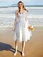 cheap Wedding Dresses-Hall Boho Wedding Dresses A-Line Sweetheart Strapless Knee Length Lace Bridal Gowns With Lace 2023