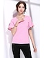 cheap Women&#039;s Blouses &amp; Shirts-Women&#039;s Going out Daily Work Casual Cute Summer T-shirt
