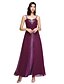 cheap Special Occasion Dresses-A-Line Sparkle &amp; Shine Dress Formal Evening Floor Length Sleeveless Straps Chiffon with Pleats Beading 2024