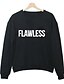 cheap Men&#039;s Hoodies &amp; Sweatshirts-Men&#039;s Long Sleeve Long Sweatshirt - Letter Round Neck