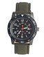 cheap Military Watches-Men&#039;s Military Watch Fashion Watch Japanese Quartz Calendar / PU Band Casual Green