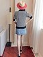 cheap Women&#039;s Sweaters-Women&#039;s Short Sleeve Wool Cardigan - Solid Colored / Summer / Fine Stripe
