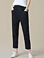 cheap Women&#039;s Pants-Women&#039;s Casual Slim / Chinos Pants - Solid Colored Black