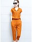 cheap Women&#039;s Two Piece Sets-Women&#039;s Daily Casual Summer T-shirt Pant Suits