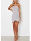 cheap Women&#039;s Dresses-Women&#039;s Going out Daily Simple Street chic Bodycon Sheath Dress