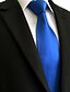 זול עניבות ועניבות פרפר לגברים-עניבת צווארון - סרוג / אחיד מסיבה / עבודה בגדי ריקוד גברים