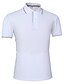 cheap Men&#039;s Tees &amp; Tank Tops-Men&#039;s Daily / Sports / Going out Casual / Active / Street chic Cotton / Polyester / Spandex T-shirt - Solid Colored Patchwork / Work