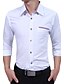 cheap Men&#039;s Shirts-Men&#039;s Daily Work Plus Size Vintage Casual All Seasons Shirt,Striped Color Block Shirt Collar Long Sleeves Cotton Rayon Thick