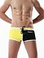 cheap Men&#039;s Swimwear-Men&#039;s Sporty Swim Trunk Bottoms Swimwear Swimsuit - Color Block M L XL Blue Red Yellow Green / Summer / 1 Piece / Super Sexy