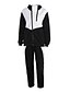 cheap Women&#039;s Two Piece Sets-Women&#039;s Daily Street chic Spring Fall Blouse Set Pant Suits,Color Block Patchwork Hooded Long Sleeve Long Sleeves Patchwork Cotton