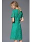 cheap Women&#039;s Dresses-FRMZ Women&#039;s Lace Dress - Solid Colored V Neck