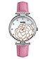 preiswerte Quarzuhren-SKMEI Damen Armbanduhr Japanisch Wasserdicht / Kreativ / Cool Leder Band Luxus / Freizeit / Modisch Weiß / Blau / Rot