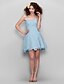 cheap Special Occasion Dresses-A-Line Dress Homecoming Cocktail Party Short / Mini Sleeveless Sweetheart Lace with Lace 2023