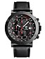 cheap Military Watches-Men&#039;s Military Watch Wrist watch Quartz Calendar Silicone Band Black