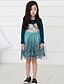 Χαμηλού Κόστους Φορέματα-Νήπιο Κοριτσίστικα Λουλουδάτο Στάμπα Μακρυμάνικο Φόρεμα