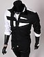 cheap Men&#039;s Shirts-Men&#039;s Shirt Solid Colored Color Block Classic Collar Daily Long Sleeve Tops Simple White Black Gray