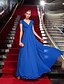 cheap Evening Dresses-Sheath / Column Celebrity Style Elegant Inspired by Emmy Holiday Cocktail Party Formal Evening Dress V Neck Short Sleeve Floor Length Chiffon with Criss Cross Beading 2022