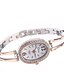 cheap Quartz Watches-Women&#039;s Wrist Watch / Simulated Diamond Watch Chinese Imitation Diamond Alloy Band Charm / Heart shape / Casual Silver / Gold / Rose Gold