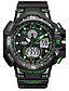 cheap Sport Watches-SMAEL Men&#039;s Digital Watch Navy Seal Watch Luxury Water Resistant / Waterproof Calendar / date / day Creative Analog - Digital Blue Gold Green / Silicone / Japanese
